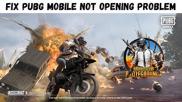 How To Fix Pubg Mobile Not Opening Problem (2025) | BGMI Not Open Problem | Game won