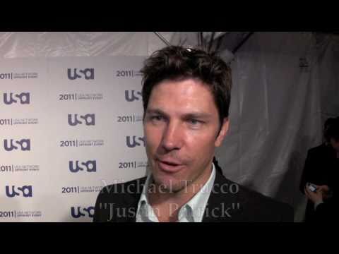 Michael Trucco of 'Fairly Legal' at the 2011 USA N...