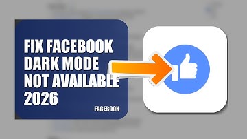 How To Fix Facebook Dark Mode Not Available 2026
