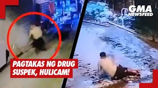 Pagtakas Ng Drug Suspek, Hulicam Gma News Feed