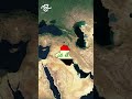 Iraq Location Middle East Map #shorts #geography #animation