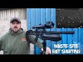 Rat shooting at the waste site .