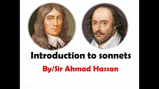English poetry basics 2021 - part (2) | sonnets #englishliterature #sonnet #poetry