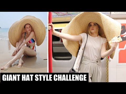 I Styled A Giant Hat For A Week 