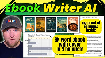 Ebook Writer AI Review: Creates 8,000-Word Ebooks in 4 Minutes (INSANE!)