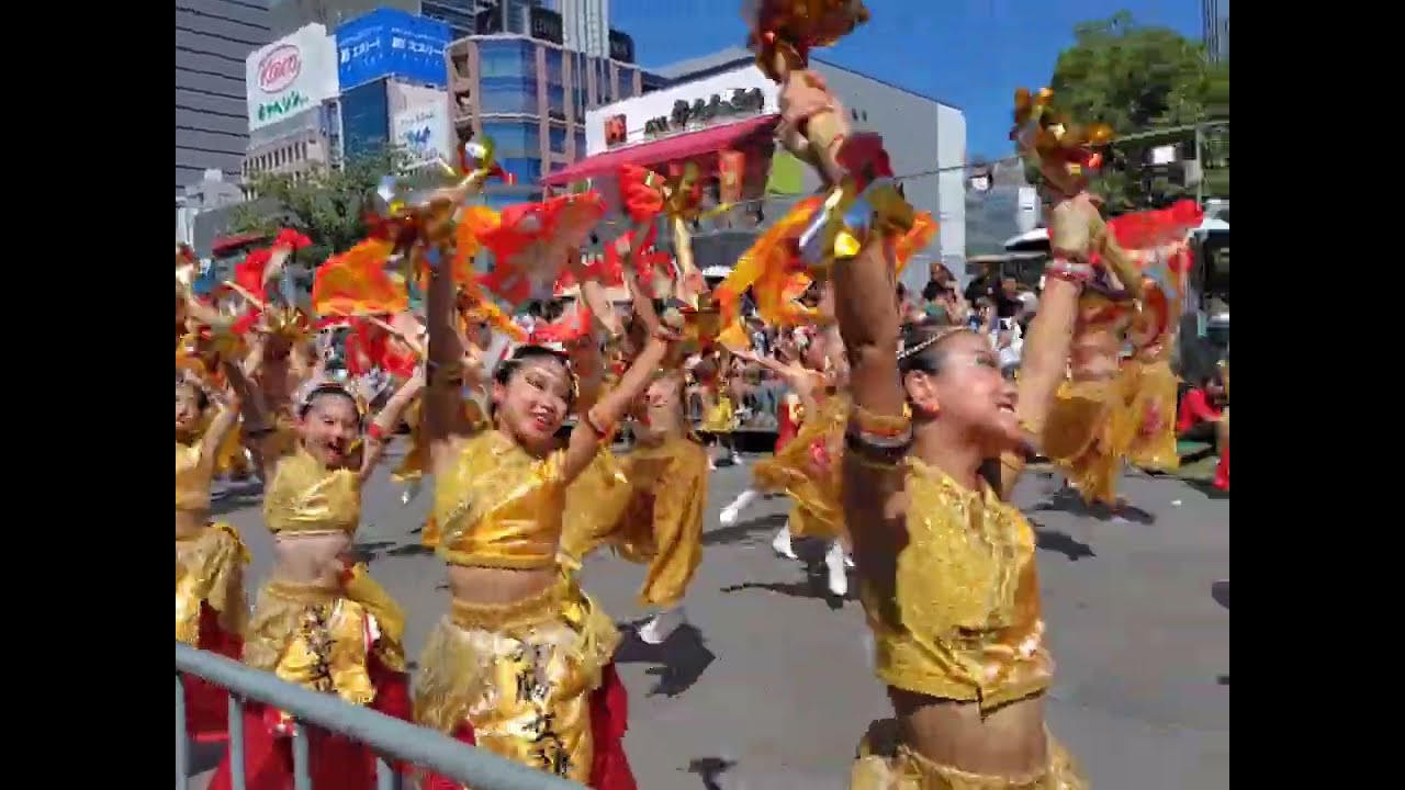 美勝女隊　びしょうじょたい　どまつり　2025 にっぽんど真ん中祭り　テレビ塔パレード会場　2025.8.31