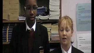 Ashley & Caris: 9/11 - Chingford Foundation School SLAMBASSADORS 2008 London