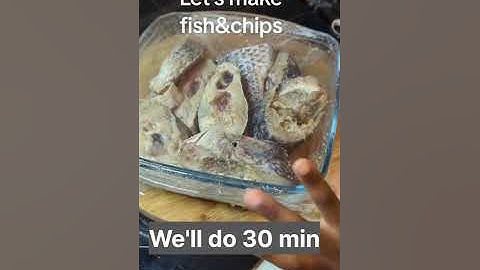Chips samaki recipe