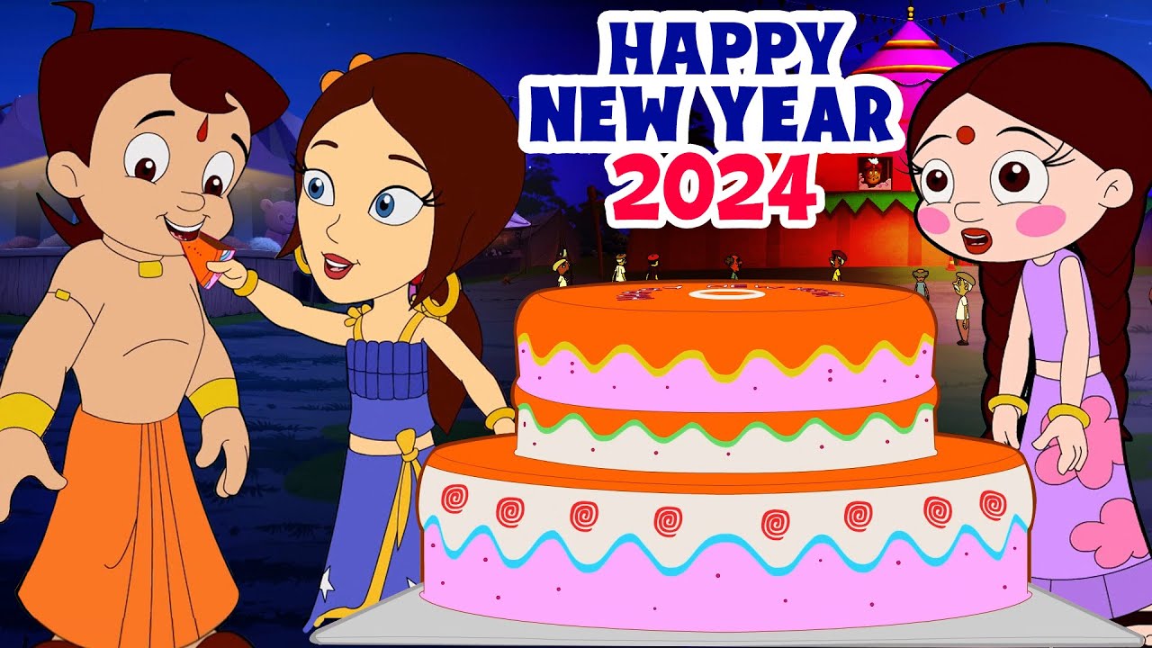 Chhota Bheem - Surprise Cake for Bheem | Happy New Year | Cartoons for Kids