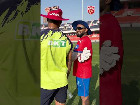 Shikhar Dhawan meets with Rishabh Pant