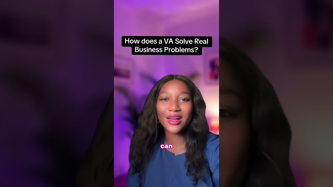 rewrite this title This is how Virtual Assistants solve real business Problems #shorts rewrite this title This is how Virtual Assistants solve real business Problems #shorts