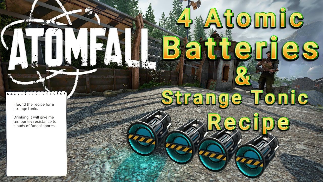 Атомные батареи для обмена. - Atomfall