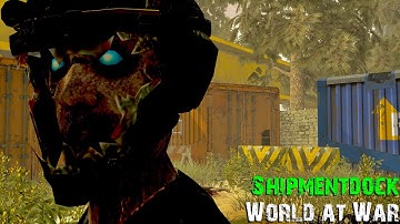 World at War Custom Zombies: Shipment Dock!