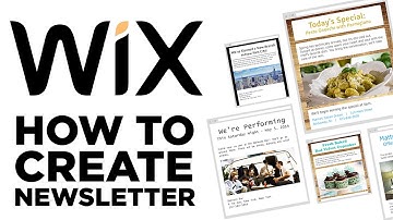 Wix Newsletter Tutorial 2025 - How to Create a newsletter