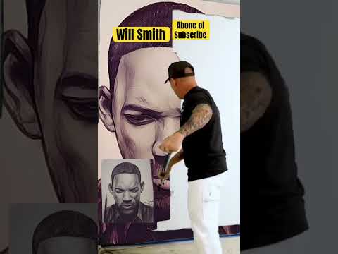 Will Smith’ i çizdim / I drew Will Smith #willsmith