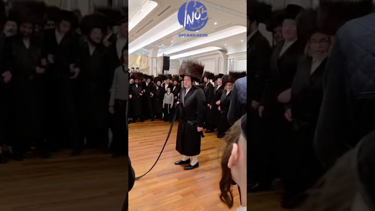 HaNugid Yoeli Landau Dancing Mitzvah Tantz At His Son&rsquo;s Wedding 🔥