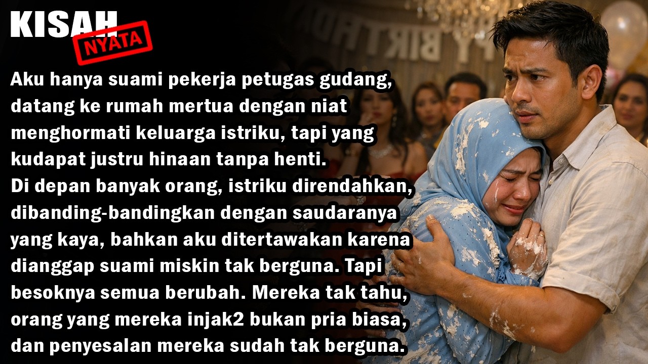 ISTRI DIPERMALUKAN IBUNYA DI ACARA ULTAH, TAPI BESOKNYA SUAMI BUAT MEREKA MENYESAL SEUMUR HIDUP!