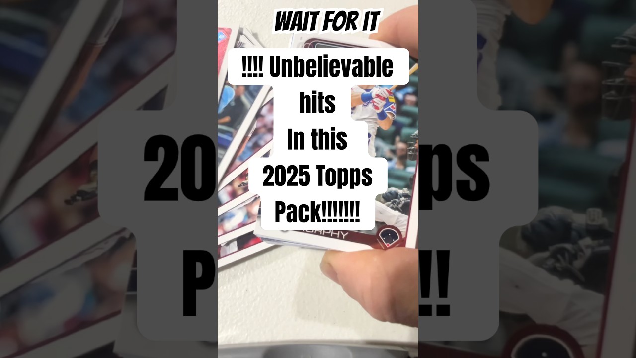 💥 HUGE!!!! HIT GUARANTEED! 2025 Topps MLB Series 2 Pack Rip | HUGE ROOKIE PULL?! ⚾🔥