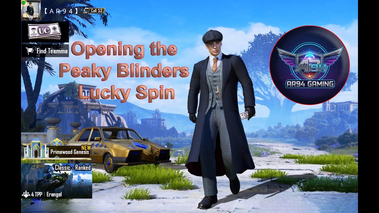 🎩 BY ORDER OF THE PEAKY BLINDERS! Opening the Peaky Blinders Lucky Spin (PUBG Mobile)
