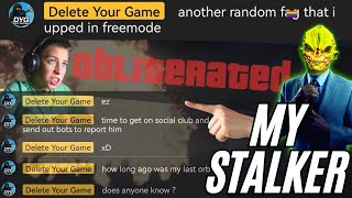 Download Lagu I Trolled my TRYHARD STALKER for 8 HOURS 😂 - GTA Online MP3