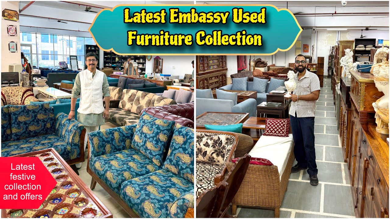Latest Embassy Used Furniture Collection | Festive collection and Offers #furniture #usedfurniture 