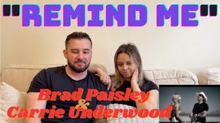 NYC Couple reacts to "REMIND ME" - Brad Paisley ft. Carrie Underwood (Official Video)