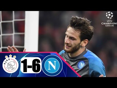 Ajax Vs Napoli 1-6 All Goals & Highlights UEFA Champions League Group stage 2022HD