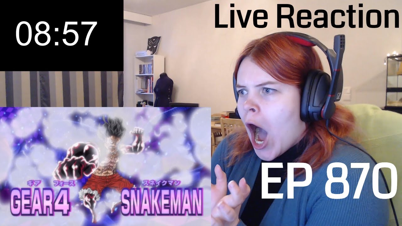One Piece Episode 870 Live Reaction By Jennanime Reactions