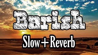 Barish || Tumhe Barish Bada Yaad Karti hai Slow+Reverb || Stebin B || Payal D || SB LOFI MIX SONGS