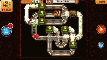 Rail Maze 2 Sharp Gameplay - Train Puzzle Game - Android Gameplay #77