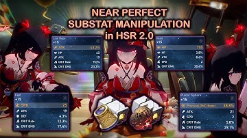 A Old Speedrun on "Manipulating" Relic Substats on Honkai Star Rail 2.0