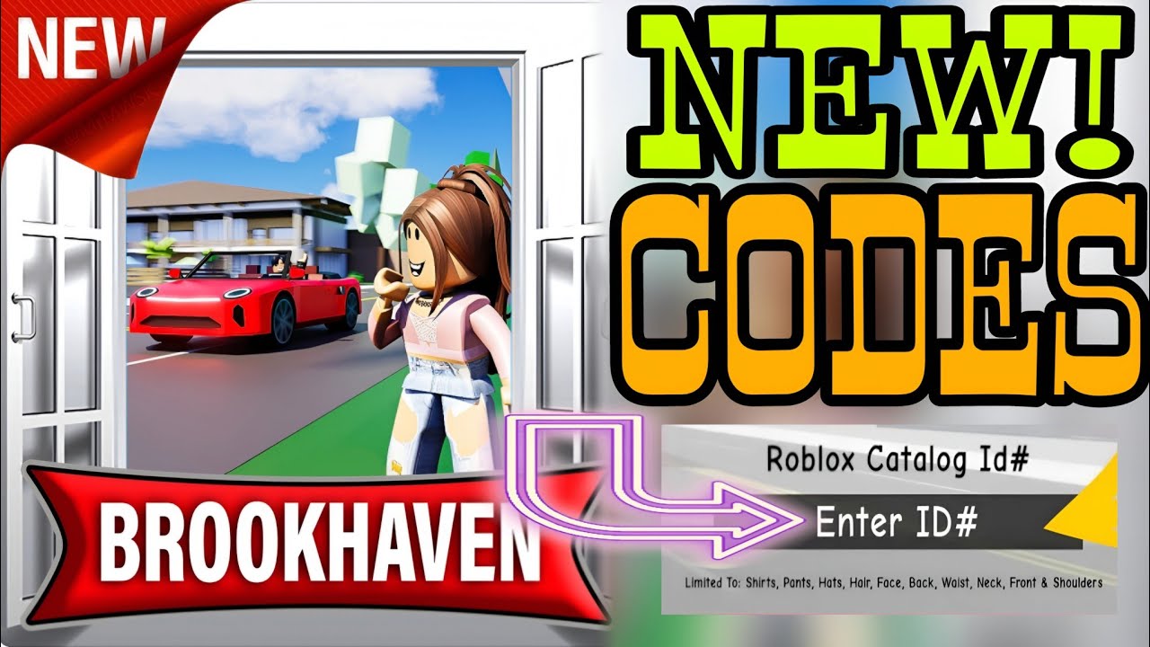 😱 LATEST UPDATE !😱 *ALL WORKING CODES FOR BROOKHAVEN IN 2025 - ROBLOX ...