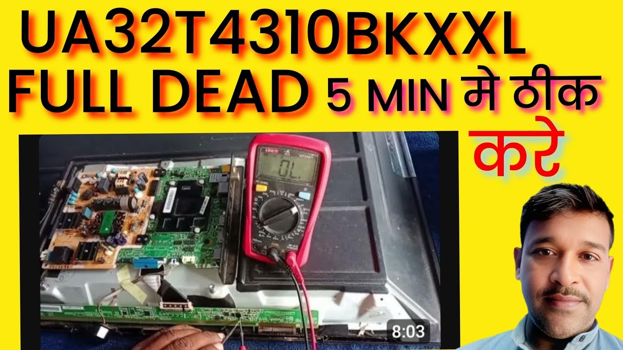 🔥Samsung LED TV No Display / Not Turn On | T-Con Board Repair |