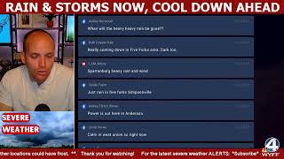 Information LIVE: Chris tracks Storms &  2 MAJOR COOL Downs Guide