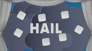 How does hail develop?