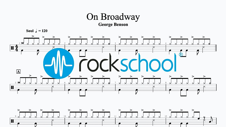 On Broadway Drums version - Drums performance video thumbnail