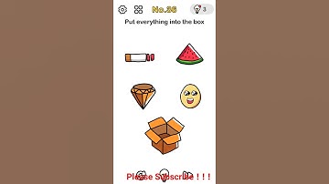 brain out put everything into the box