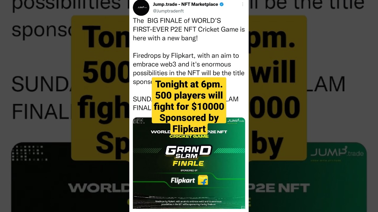 Grand Finale with Prize Money of $10000 