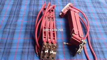 Chổi tiếp điện 3p 60a màu đỏ, chởi than cầu trục 3 pha 60a máu đỏ, tay lấy điện 3p-60a, dao lấy điện