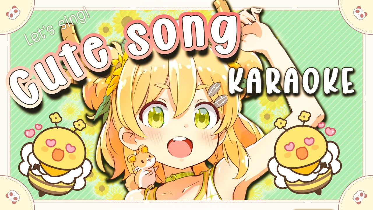 Cute anime song karaoke!
