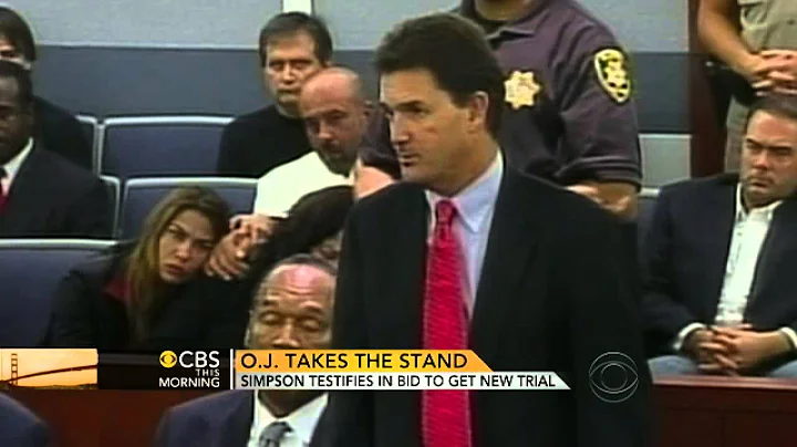 O.J. Simpson takes the stand in bid for a new trial