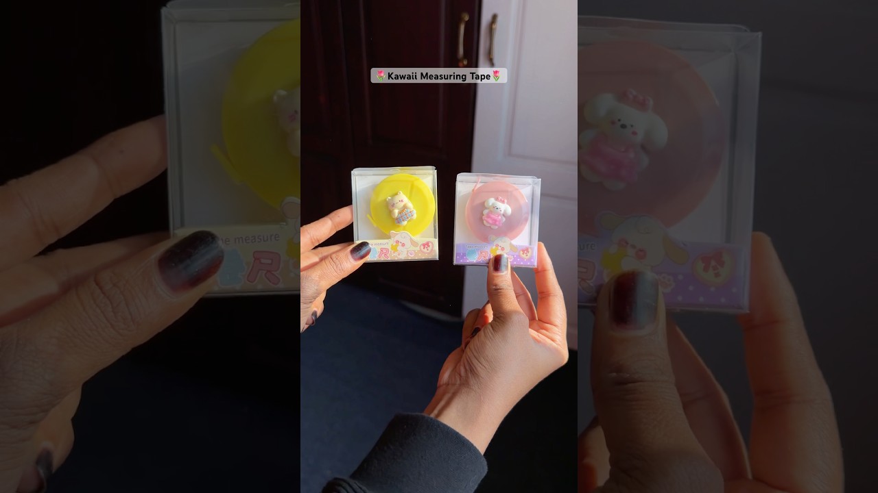 Cutest Mini Measuring Tape 🌷🌸🎀