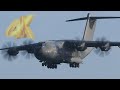 [4K]ドイツ空軍/Luftwaffe A400M輸送機着陸 JASDF 百里基地