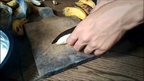 PROCEDURE TEXT (how to make fried bananas )