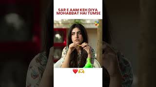 Hurmat! I Love You..! ❤️ #hurmat #dananeermobeen #shahveerjafry #humtv