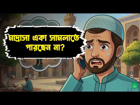একা মাদ্রাসা সামলানো সম্ভব? 😨 | Animation Story + Sabaq Madrasa Software