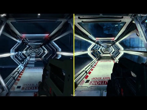 Aliens Colonial Marines E3 2012 Demo vs Retail PC Graphics Comparison