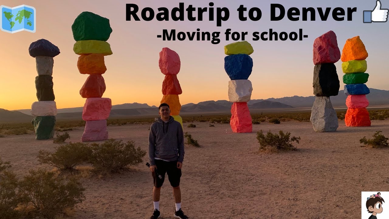 Roadtrip From LA, California to Denver, Colorado