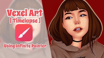 VEXEL ART TIMELAPSE | using Infinite Painter