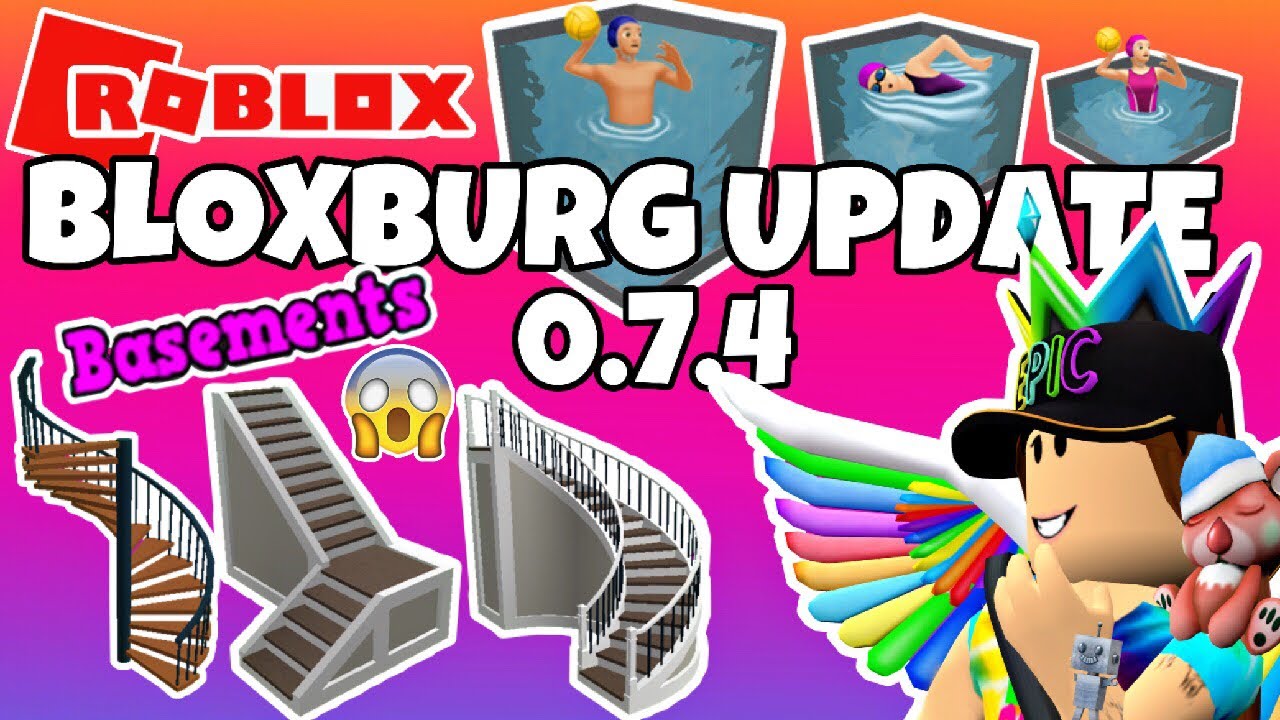 Bloxburg New Update 0 7 4 Stairs Railings Basements Oh My O Youtube - new basements gamepass stairs in roblox bloxburg update